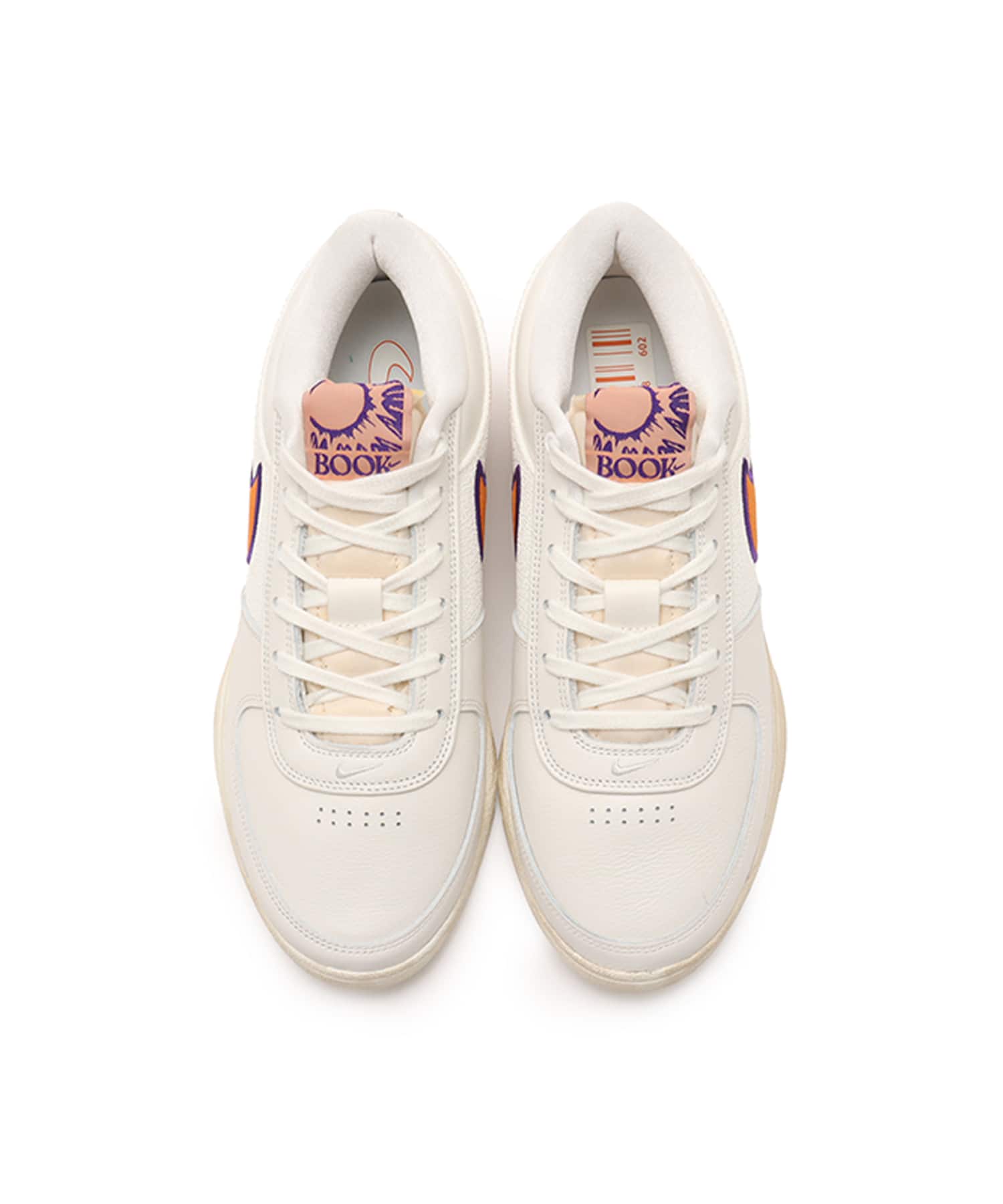 NIKE BOOK 1 EP SAIL/CLAY ORANGE-COURT PURPLE（ナイキ ブック 1 EP