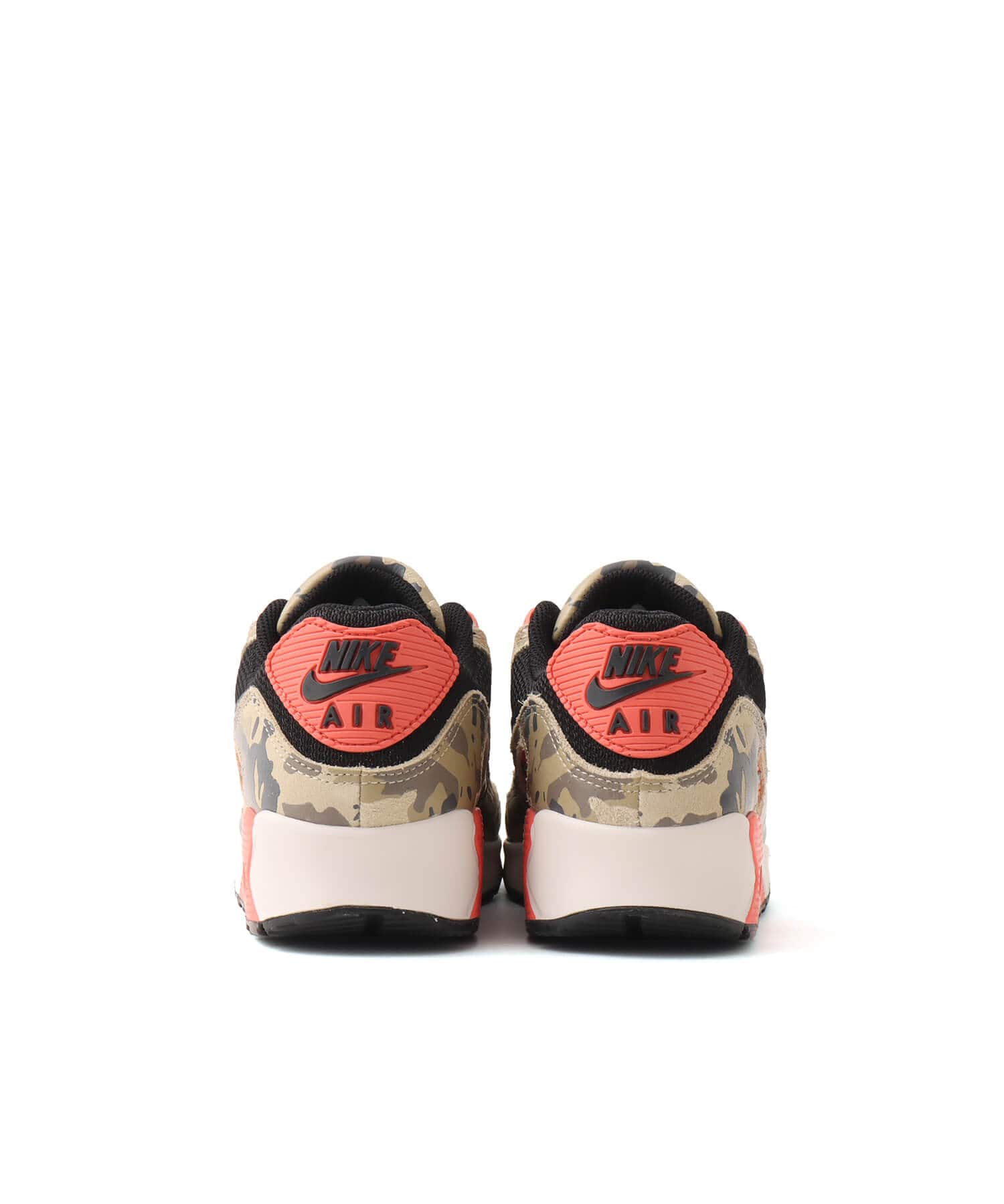 NIKE AIR MAX 90 PRM LT KHAKI/BLACK-MAGIC EMBER-MINK BROWN（ナイキ
