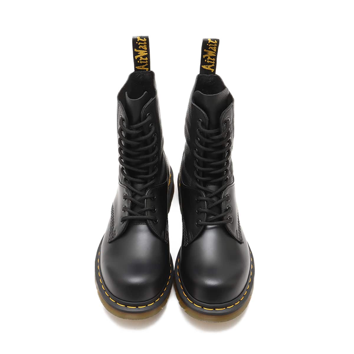 MM6 x Dr. Martens 10 EYE - TWISTED AND REIMAGINED Black/Black