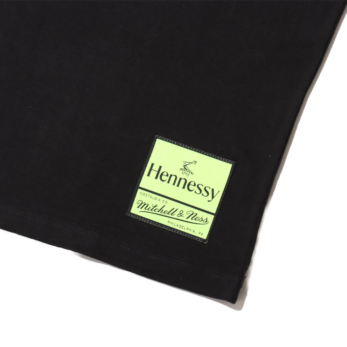 Mitchell & Ness NBA HENNESSY NEON BLACK TEE COLLAB BLACK