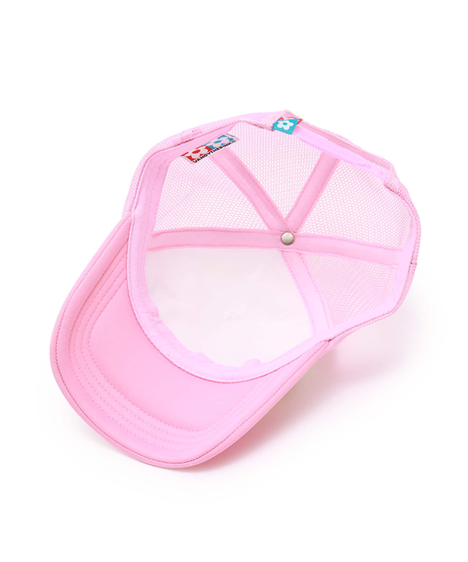 VANDYTHEPINK x ATMOS Cherry Trucker Mesh Cap PINK（ヴァンディー ザ