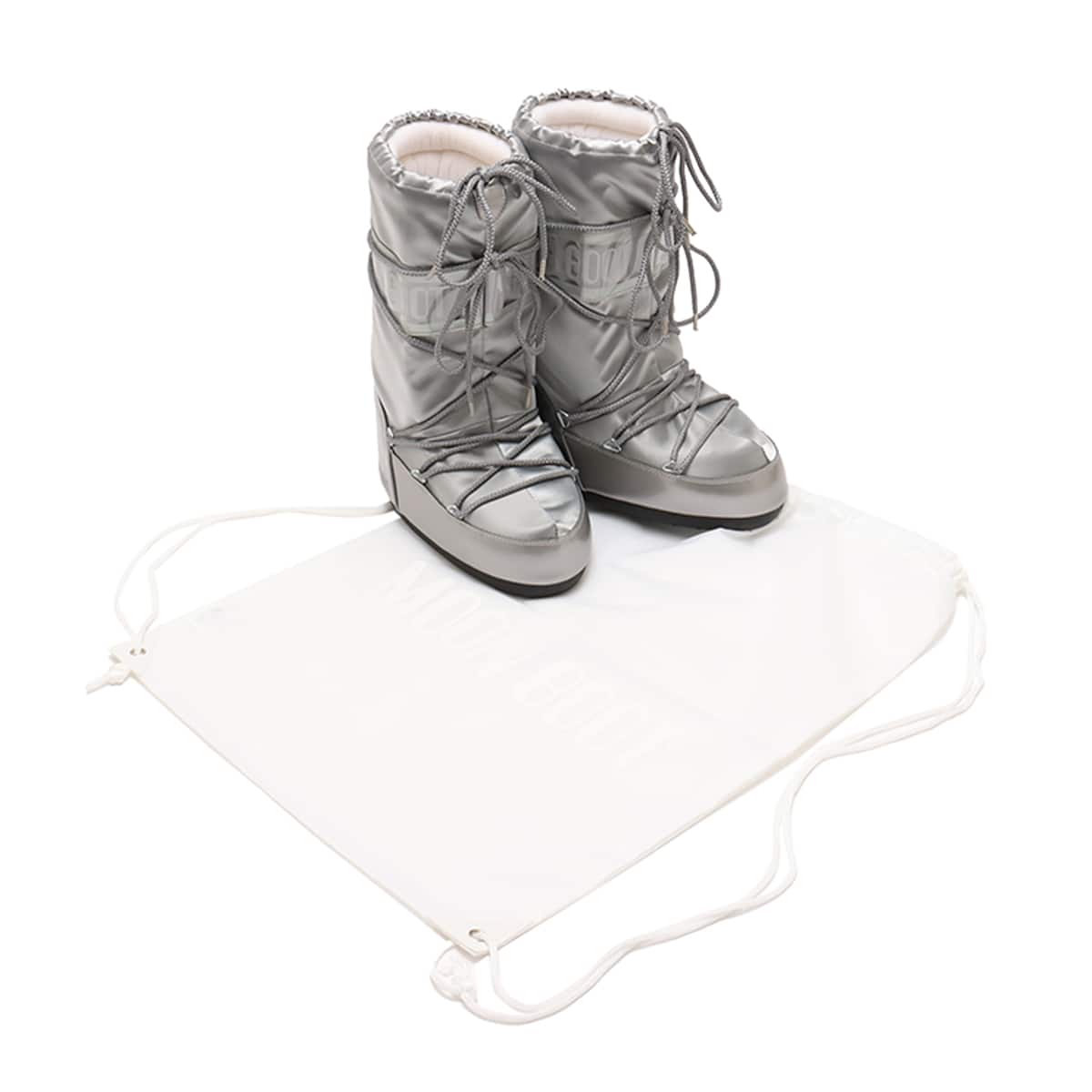 MOON BOOT MB ICON GLANCE WHITE（ムーンブーツ エムビー アイコン