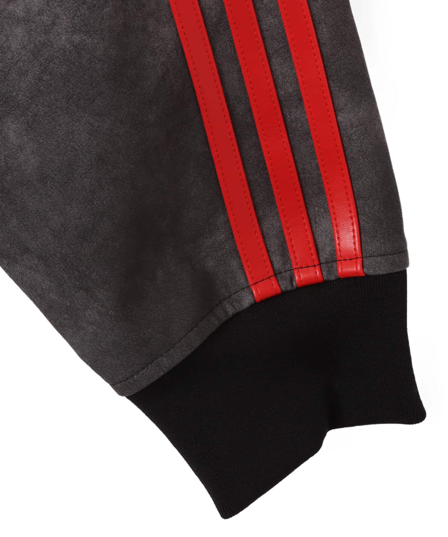 adidas THUG CLUB TEAMGEIST FAUX LEATHER JACKET ブラック