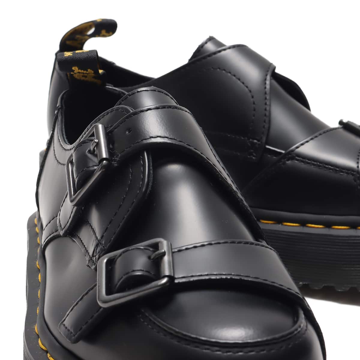 Dr.Martens QUAD CREEPERS SIDNEY DBL MONK BLACK 20FW-I（ドクター