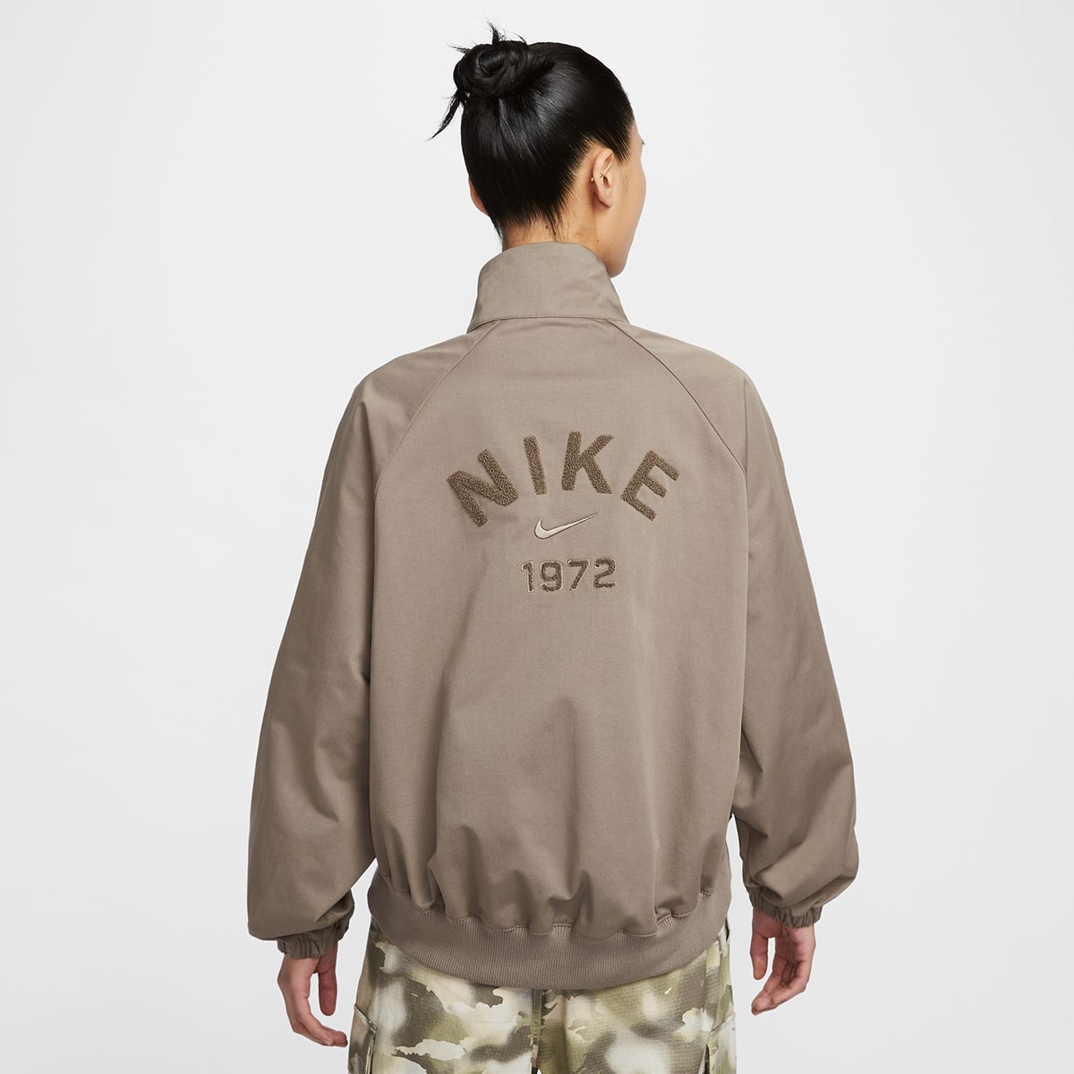 NIKE AS W NSW CLLCTN TWILL QZ MINK BROWN/MINK BROWN（ナイキ