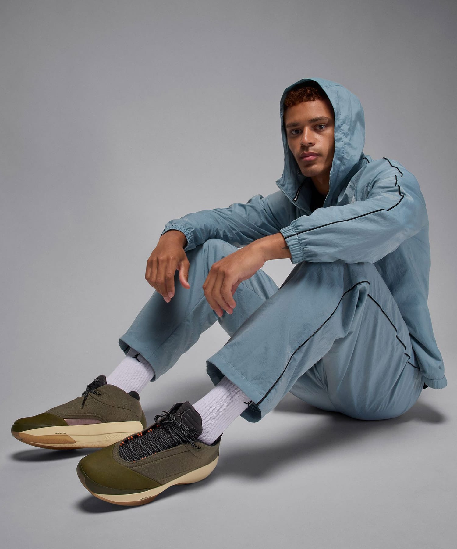 JORDAN BRAND AIR JORDAN 40 EDGE PF MEDIUM OLIVE/ANTHRACITE-BLACK