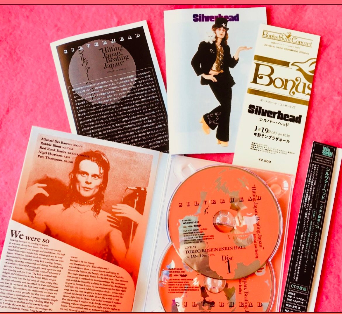 Signed Silverhead Bootleg 