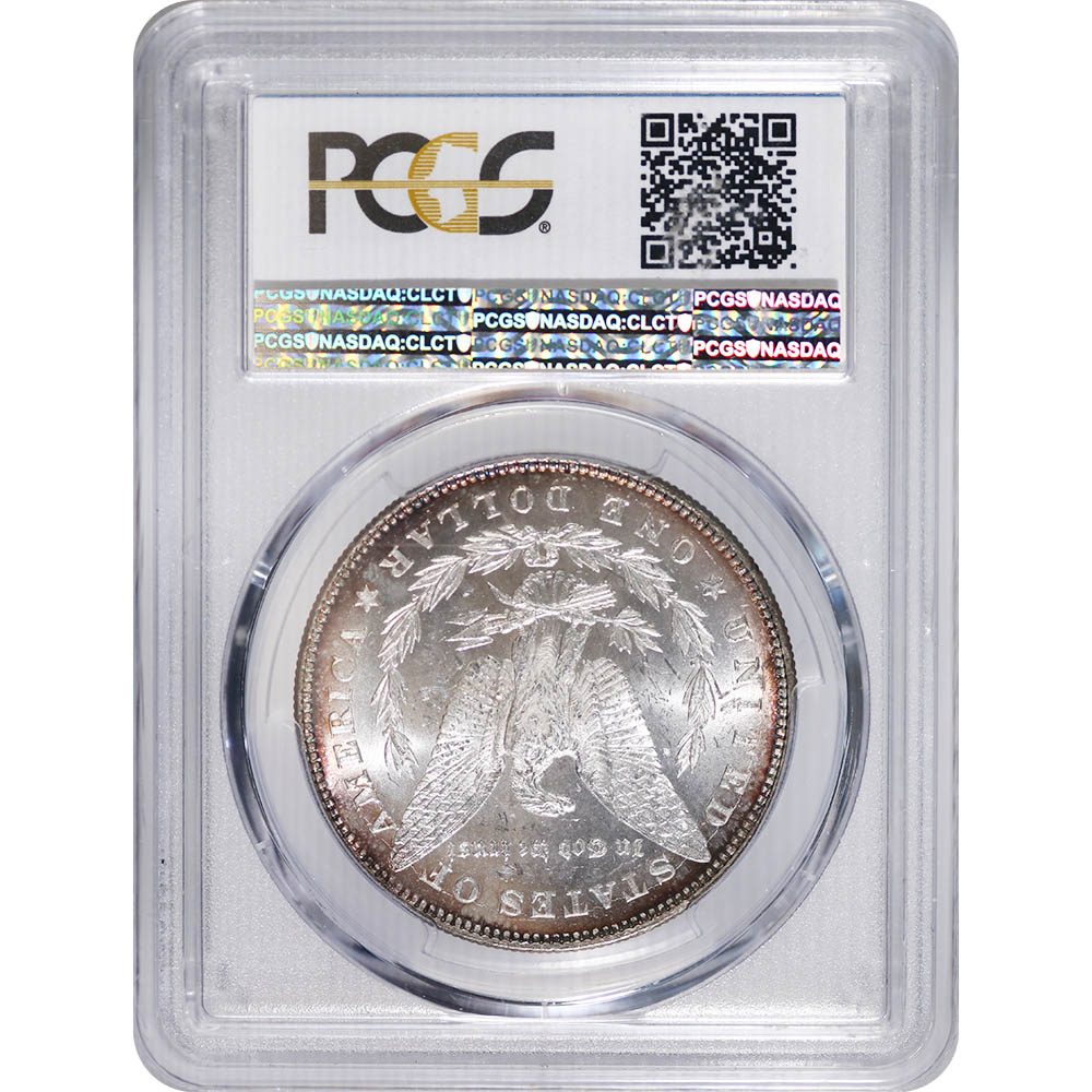 Certified Morgan Silver Dollar 1878 7/8TF Strong MS64 PCGS