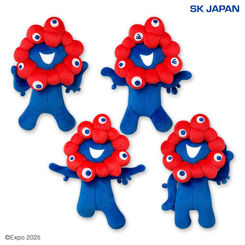 もっちりミャクミャクぬいぐるみ情報まとめ！種類・価格・販売場所