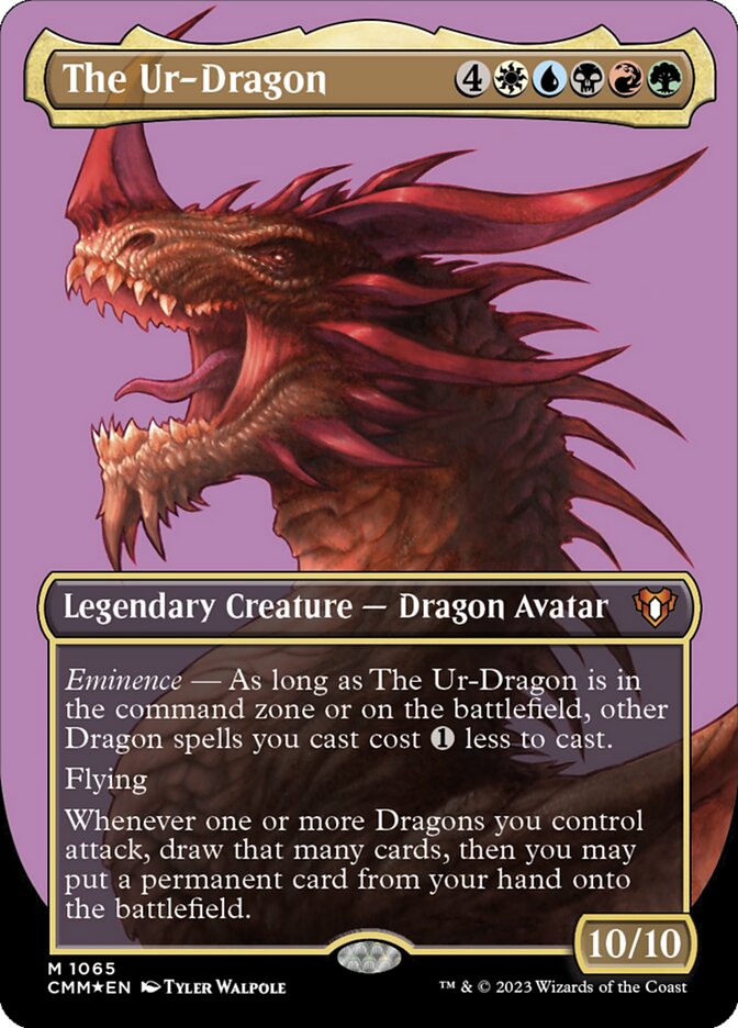 The Ur-Dragon (Textured Foil) Price From Commander Masters CMM