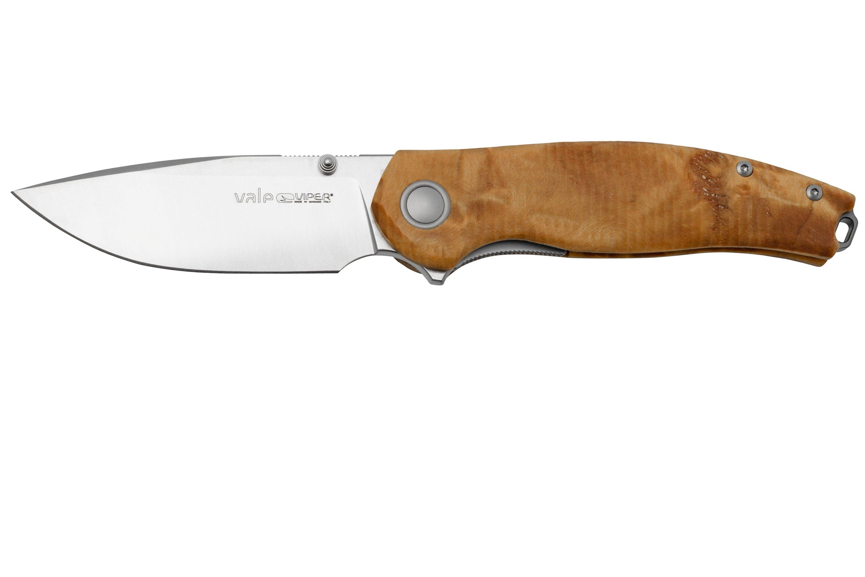 Viper Vale V6004PI Flamed Poplar Wood, pocket knife