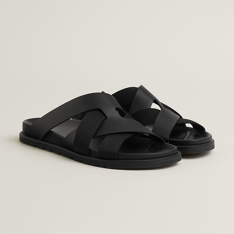 Kazimir Sandal - Black | Hermès USA