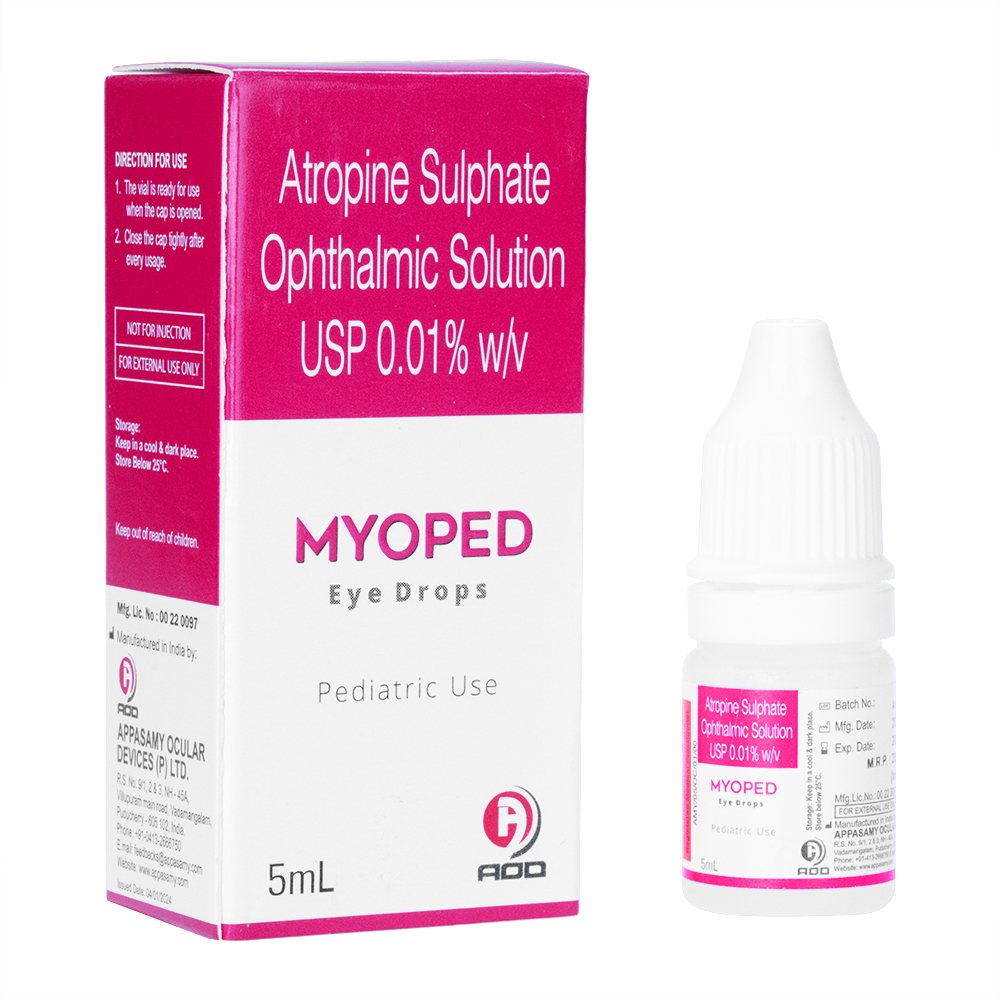 Myoped(マイオウプド)の個人輸入代行 - アトロピン硫酸塩(Atropine