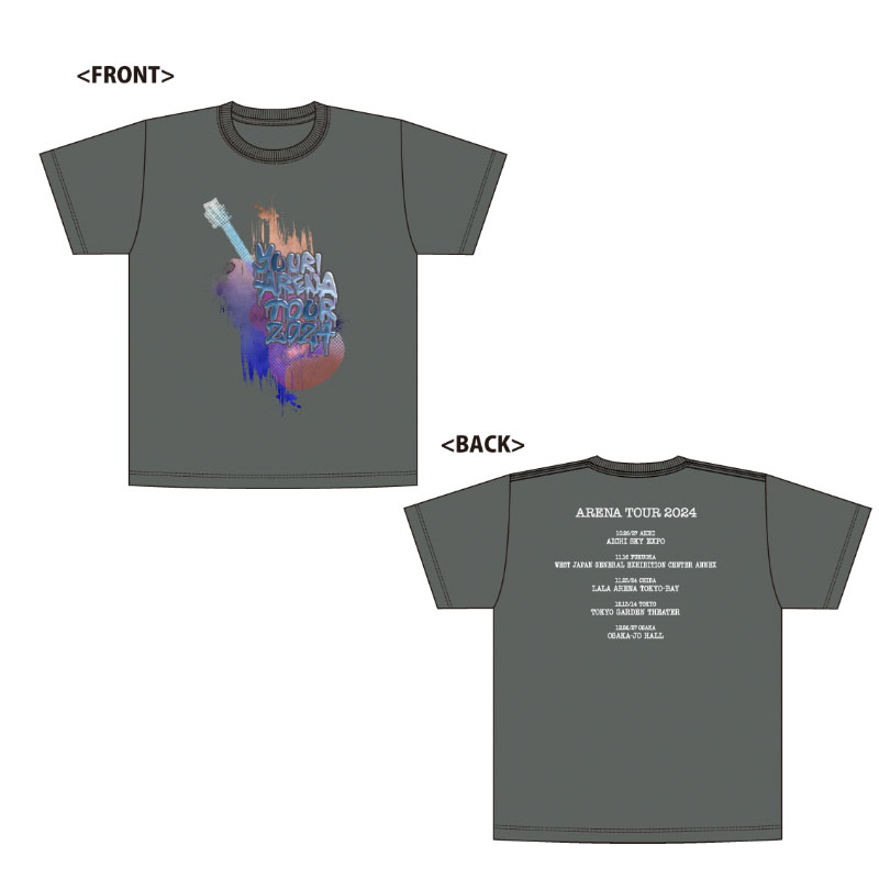 ARENA TOUR 2024 T-Shirts - 優里 Official Goods Store