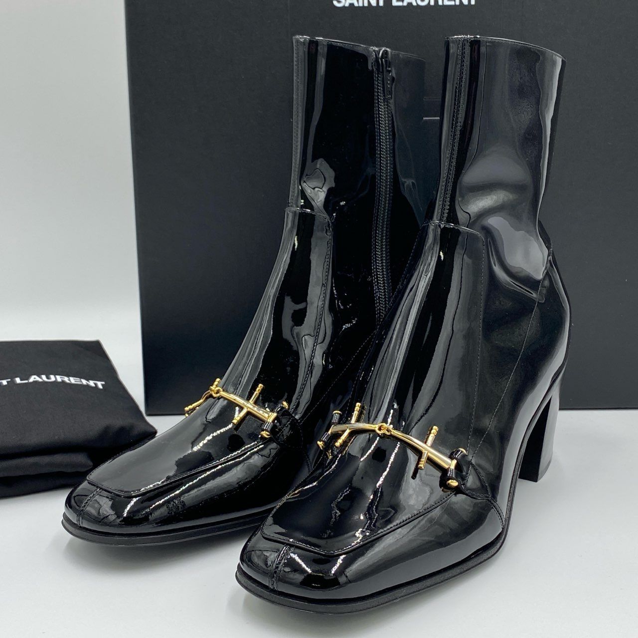 5h29《未使用品》 SAINT LAURENT サンローラン 23SS ホースビット