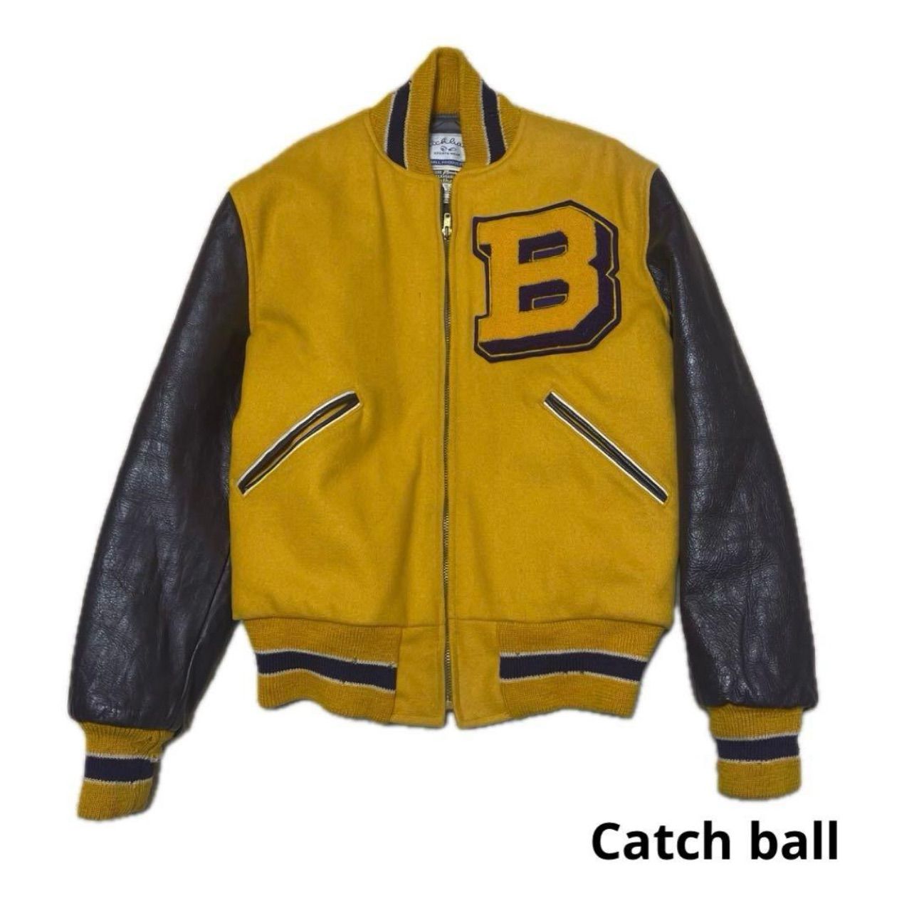 ○Catch ball・キャッチボール○スタジャン・バーシティジャケット
