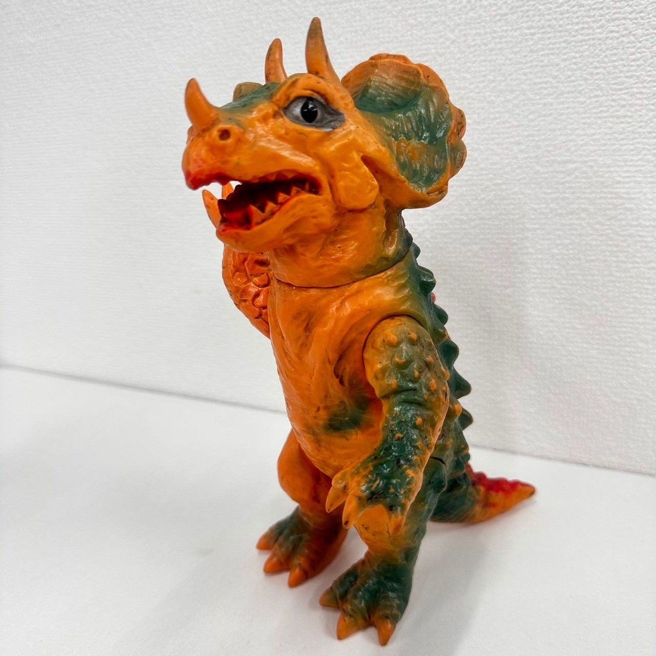 トリケラン ソフビ 三浦トーイ パチ怪獣 昭和レトロ マルサン