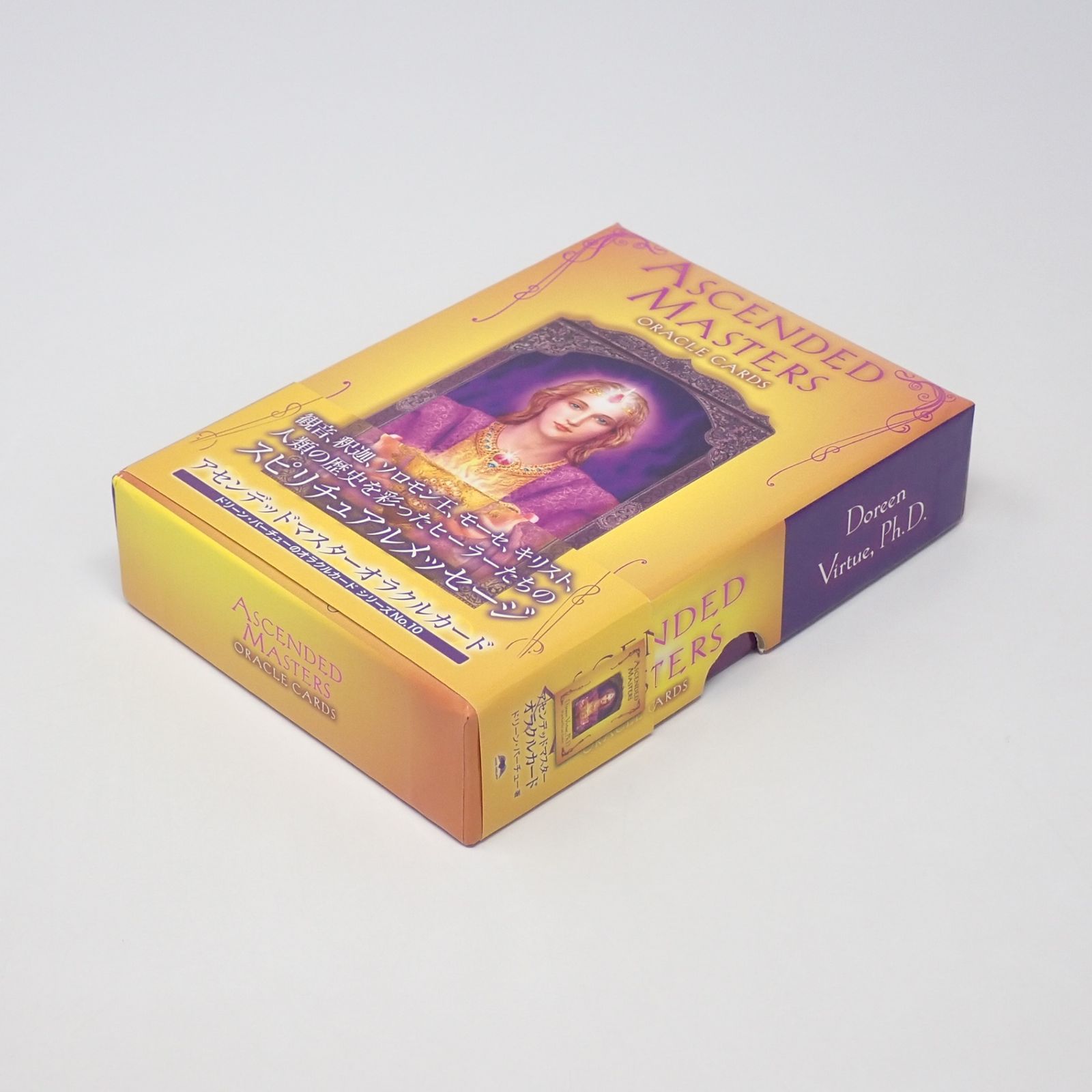 アセンデッドマスターオラクルカード 金縁 日本語版説明書付 ドリーン