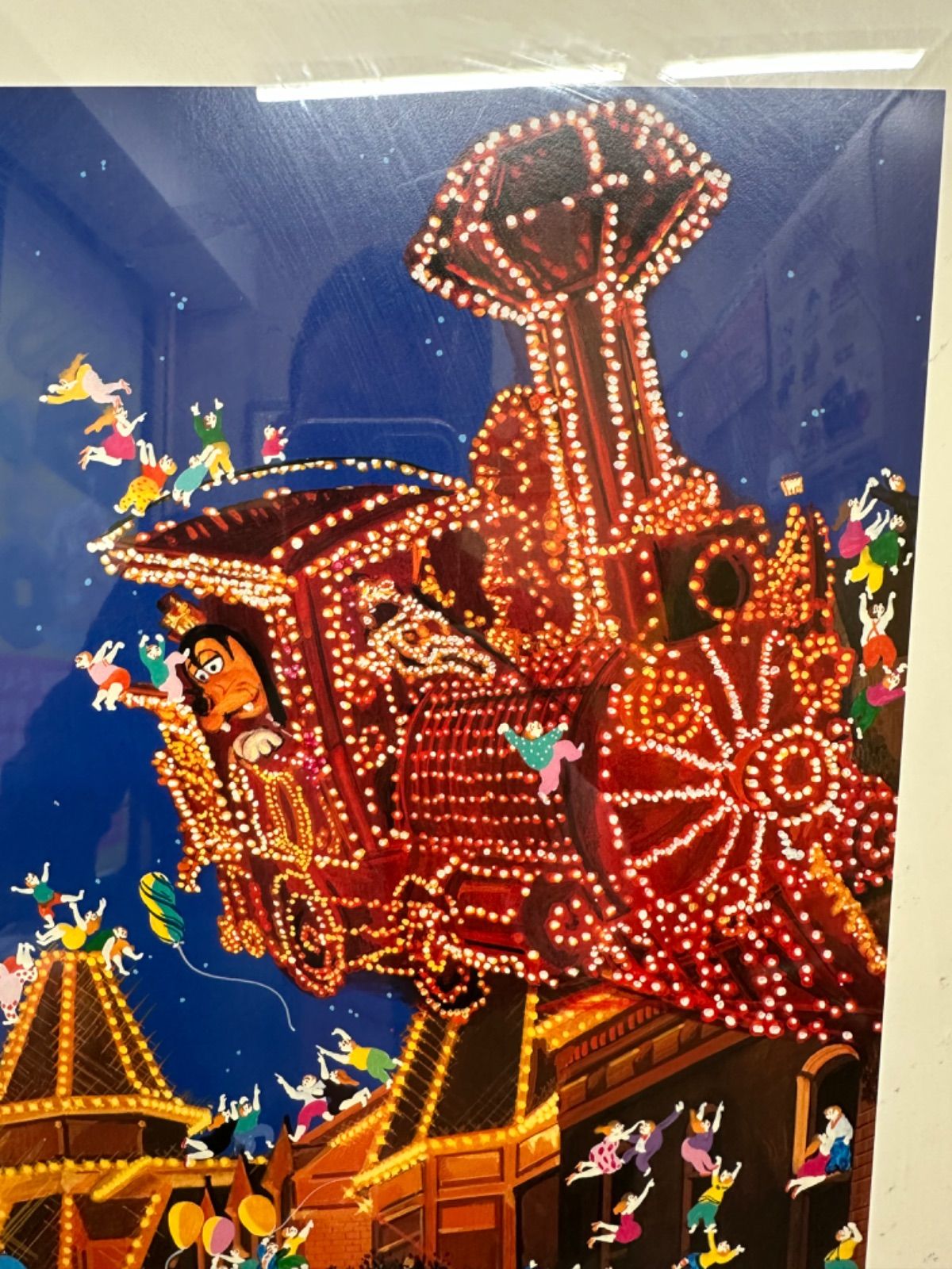 レア】太田アート ヒロ・ヤマガタ ディズニーパレード額入りポスター