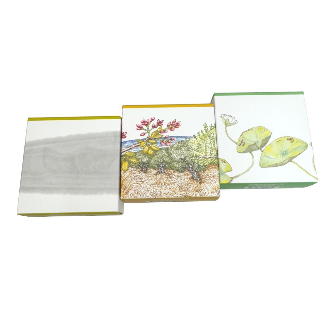 HERMES エルメス ソープ3点セット 庭園のフレグランス 100g 3個セット