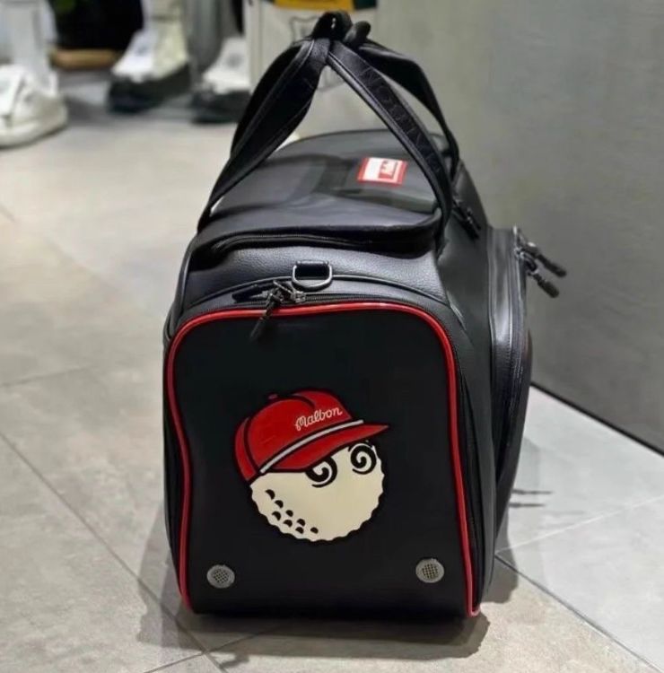 マルボンゴルフ Malbon Golf 新作 大容量ボストンバッグ✨ 高級感