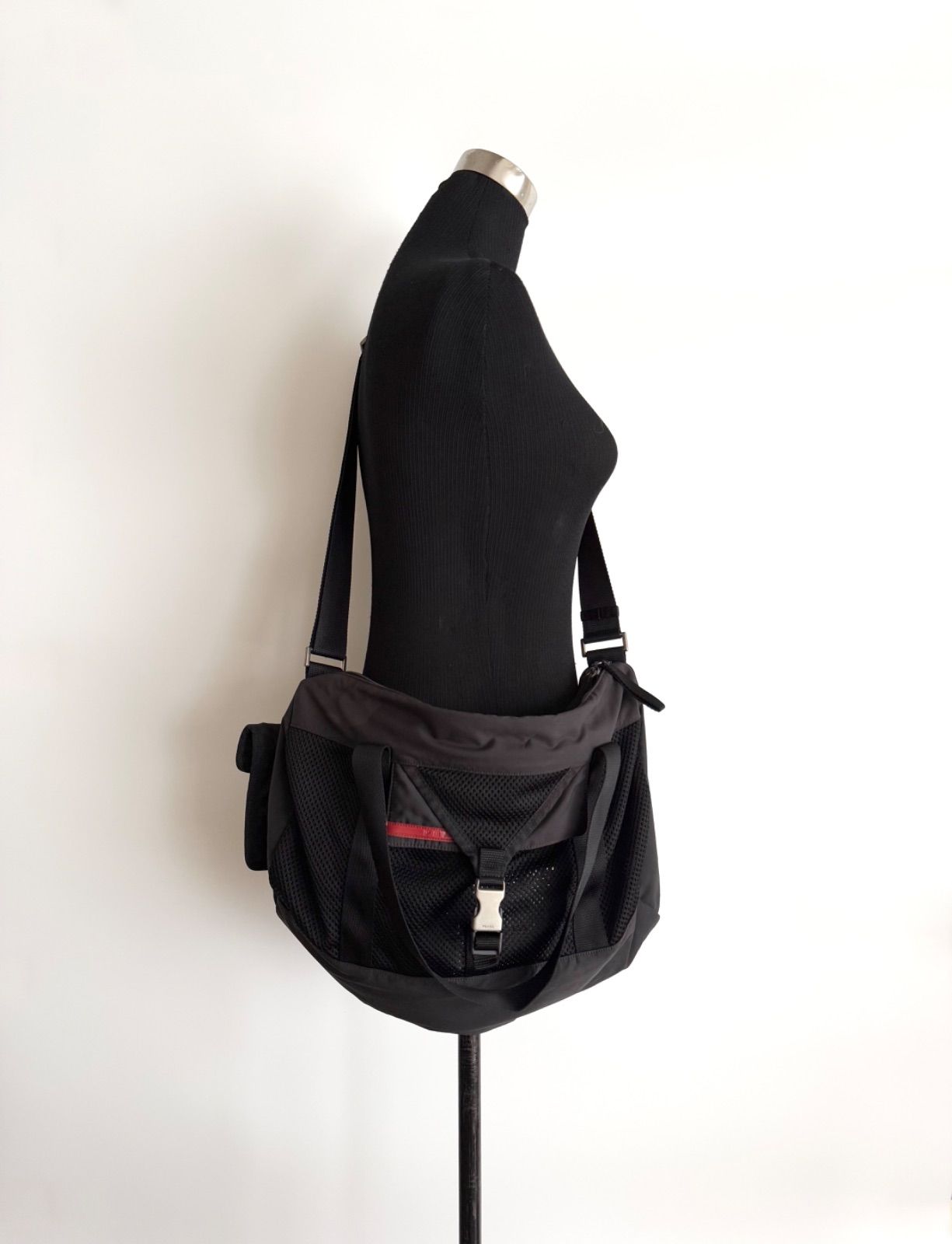 2000s PRADA SPORT 2WAY MESH BOSTON BAG プラダスポーツ 2000年代