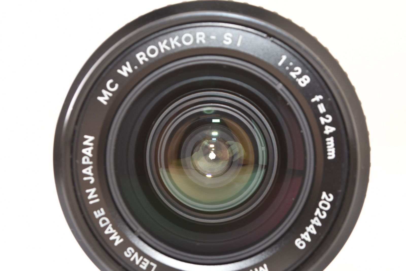 ☆美品☆ MINOLTA ミノルタ MC W.ROKKOR-SI 24mm F2.8 2511036 - メルカリ