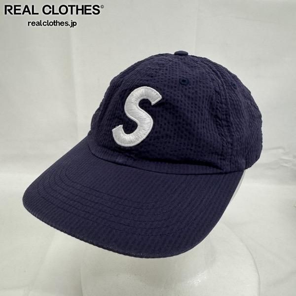 Supreme/シュプリーム【24SS】Seersucker S Logo 6-Panel Cap/Sロゴ 6