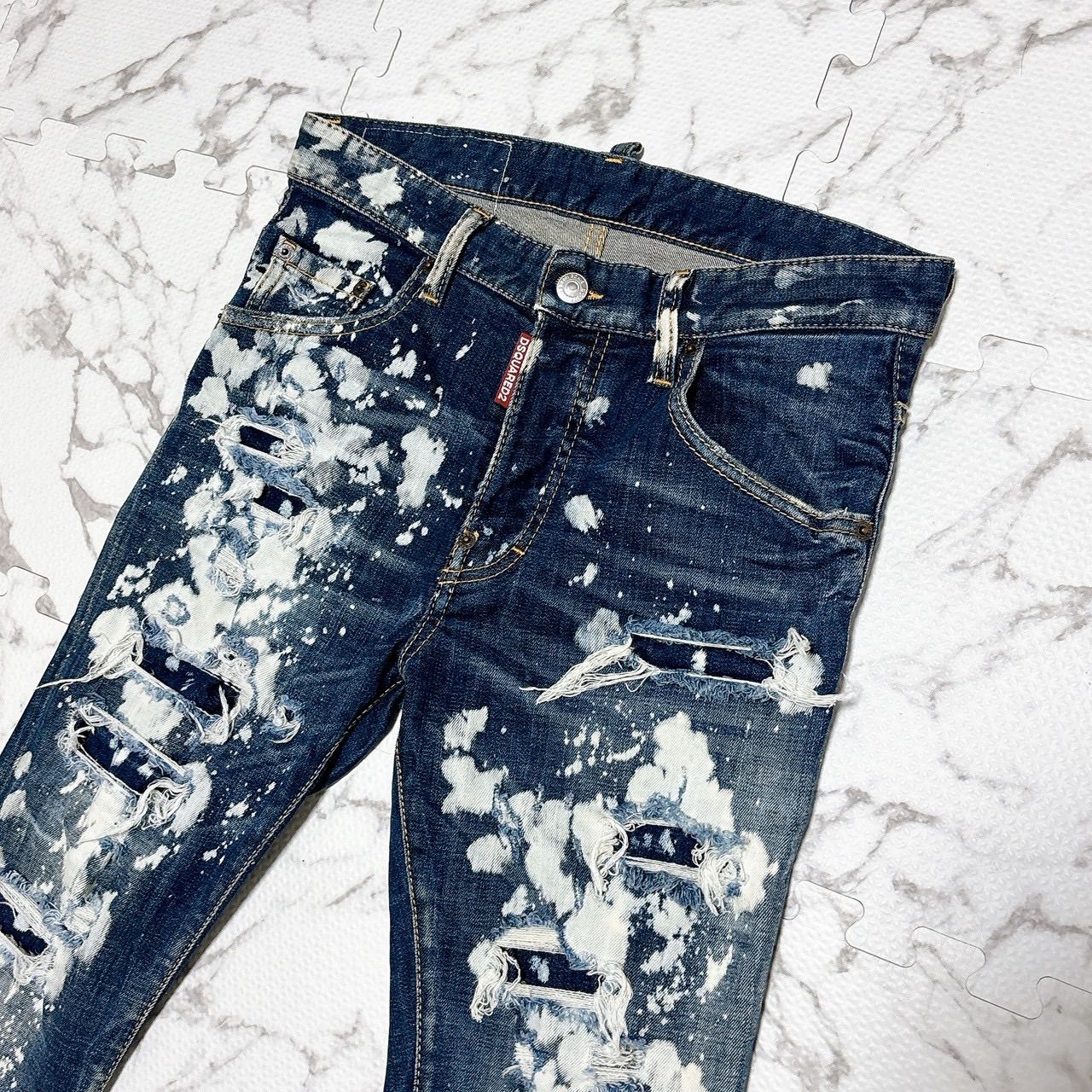 DSQUARED2 ディースクエアード 23SS スケータージーンズ 42 リペア