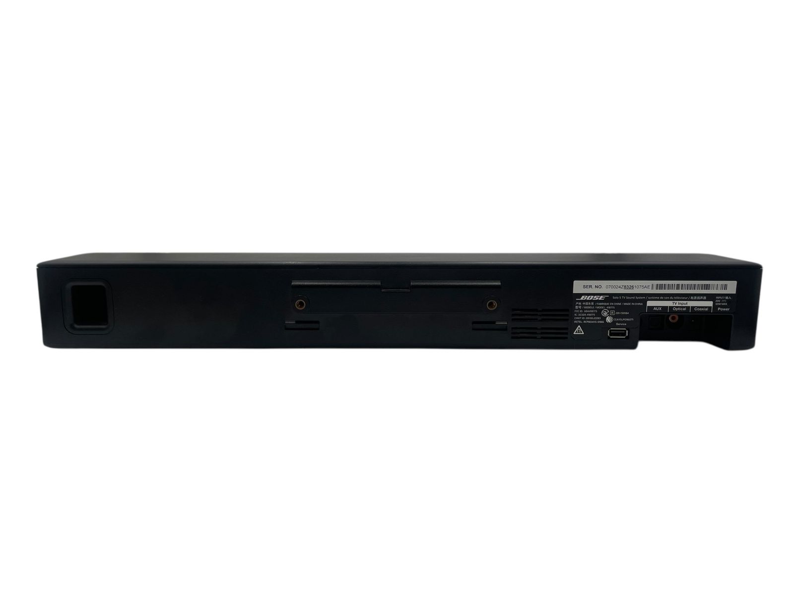 □BOSE Solo 5 TV Sound System サウンドバー Model 418775 Bluetooth