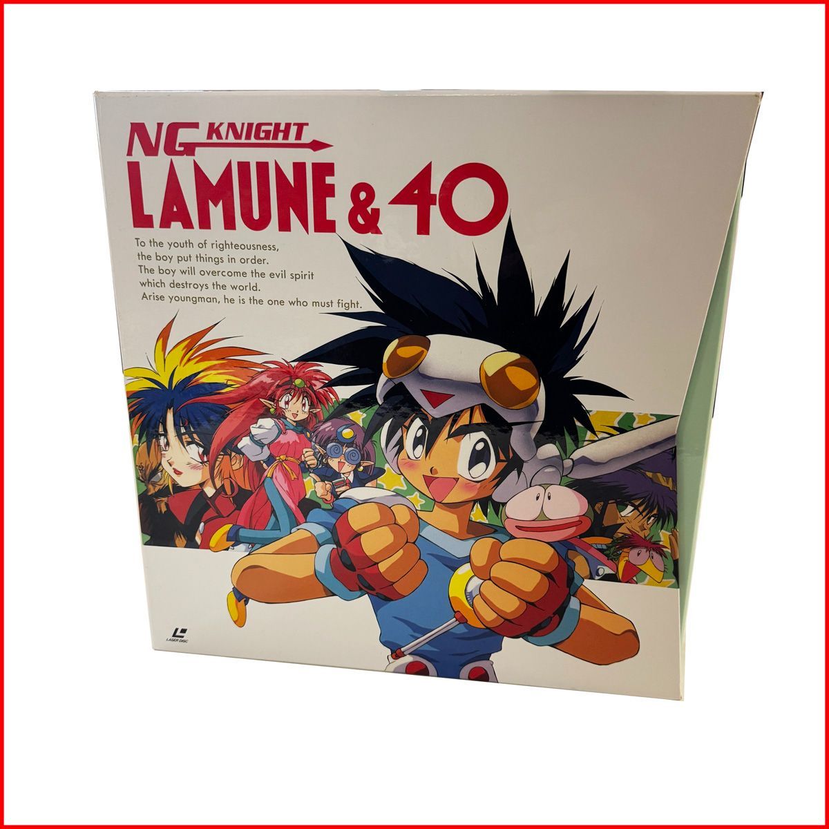 中古○NG騎士 ラムネ＆40○LDセット LDBOX TVシリーズ全38話収録 10枚