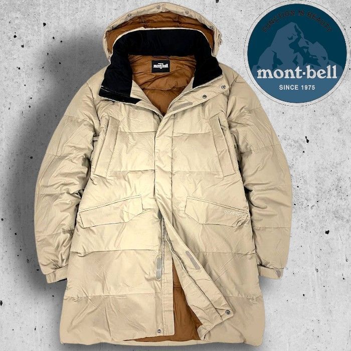 mont-bell モンベル DUCK DOWN使用 ラクーンファー付きフーデッド