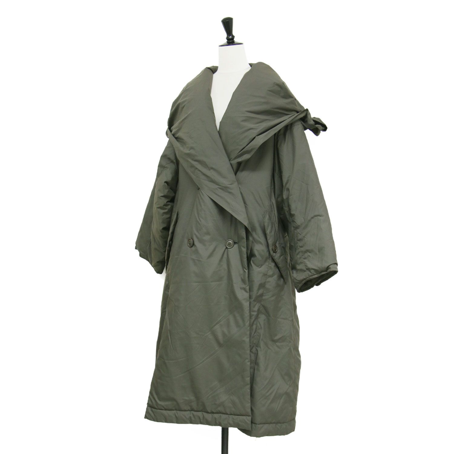 ISSEY MIYAKE イッセイミヤケ コート カーキ サイズ:M | PERMANENTE 中