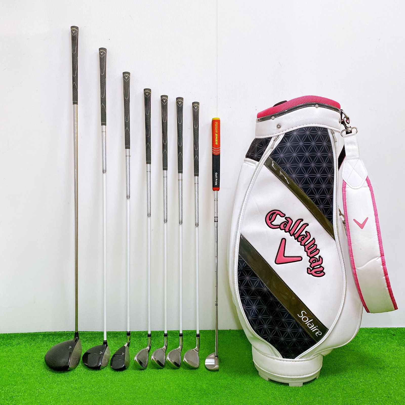 キャロウェイ ソレイユ レディースクラブセット 8本 現行バッグ付き