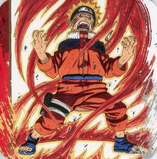 中古】コースター(キャラクター) うずまきナルト(九尾) 「NARUTO