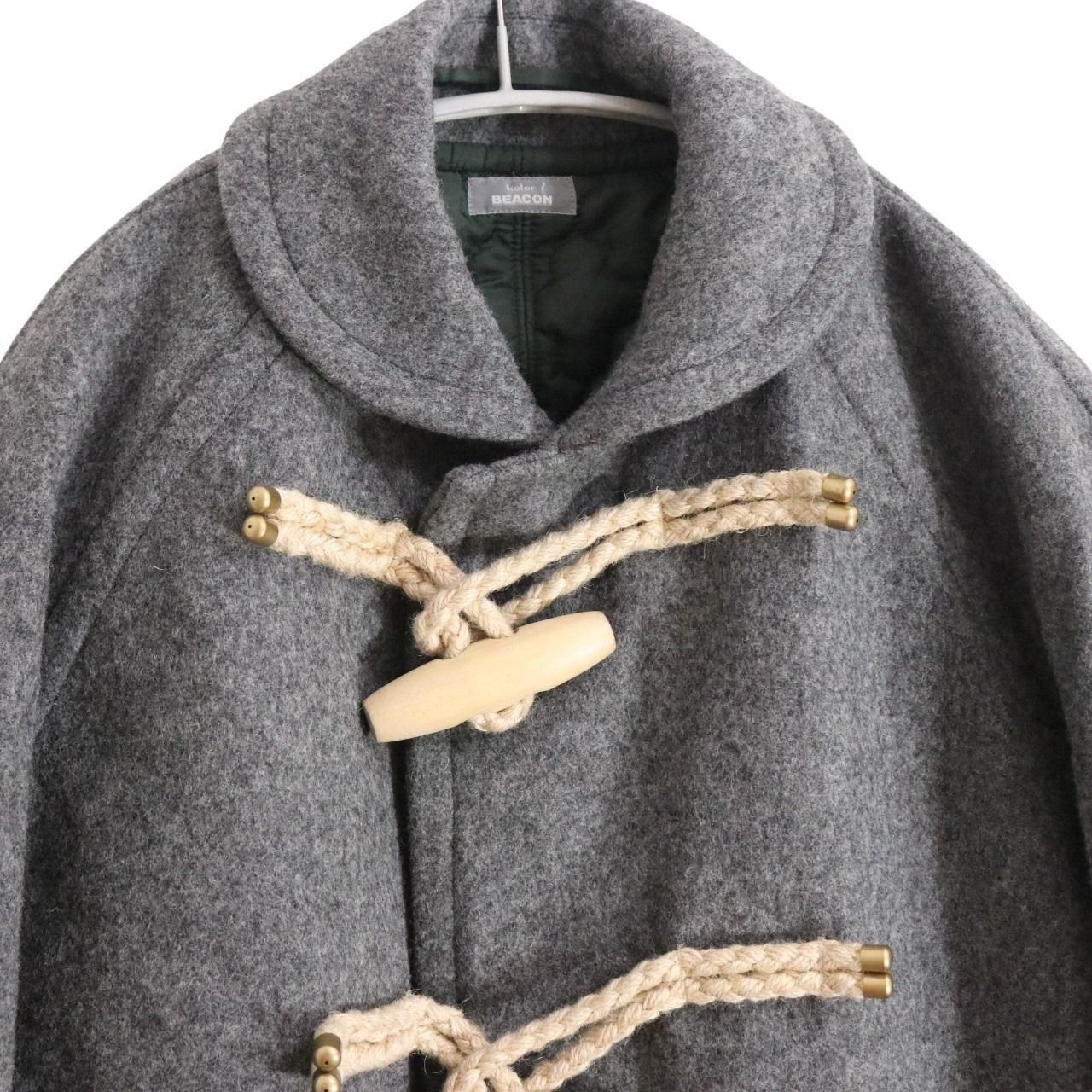 中古A】kolor/BEACON カラービーコン 2 メンズ ダッフルコート 24AW