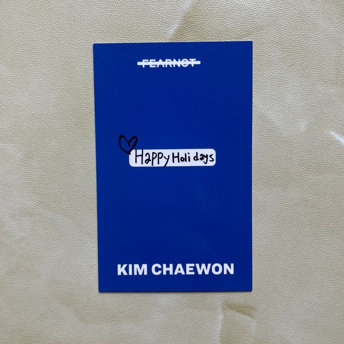 lesserafim 2025 KBS ルセラフィム 歌謡大祭 サノク 限定 トレカ