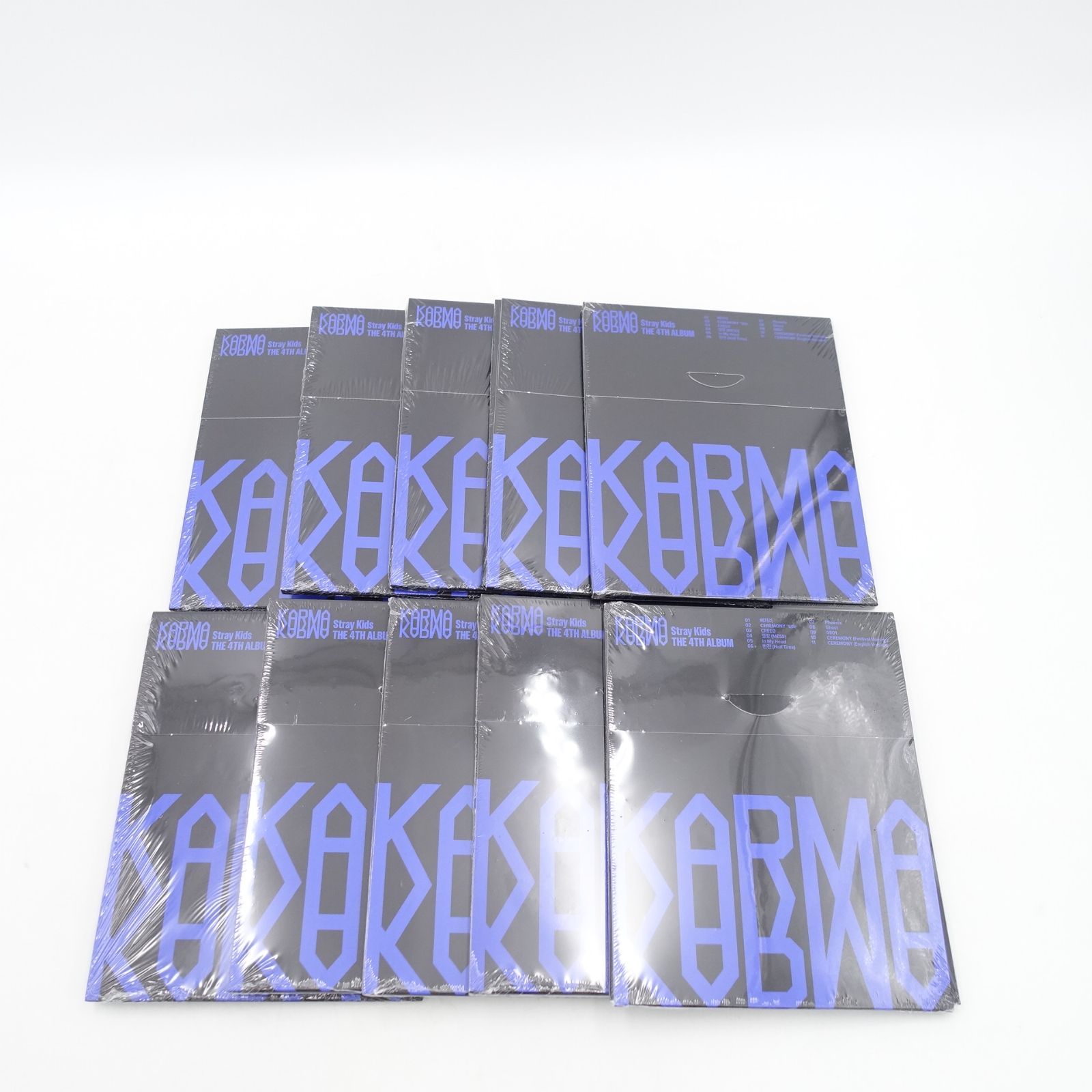 Stray Kids 未開封 KARMA compact ver CD 10枚 セット トレカ フォト