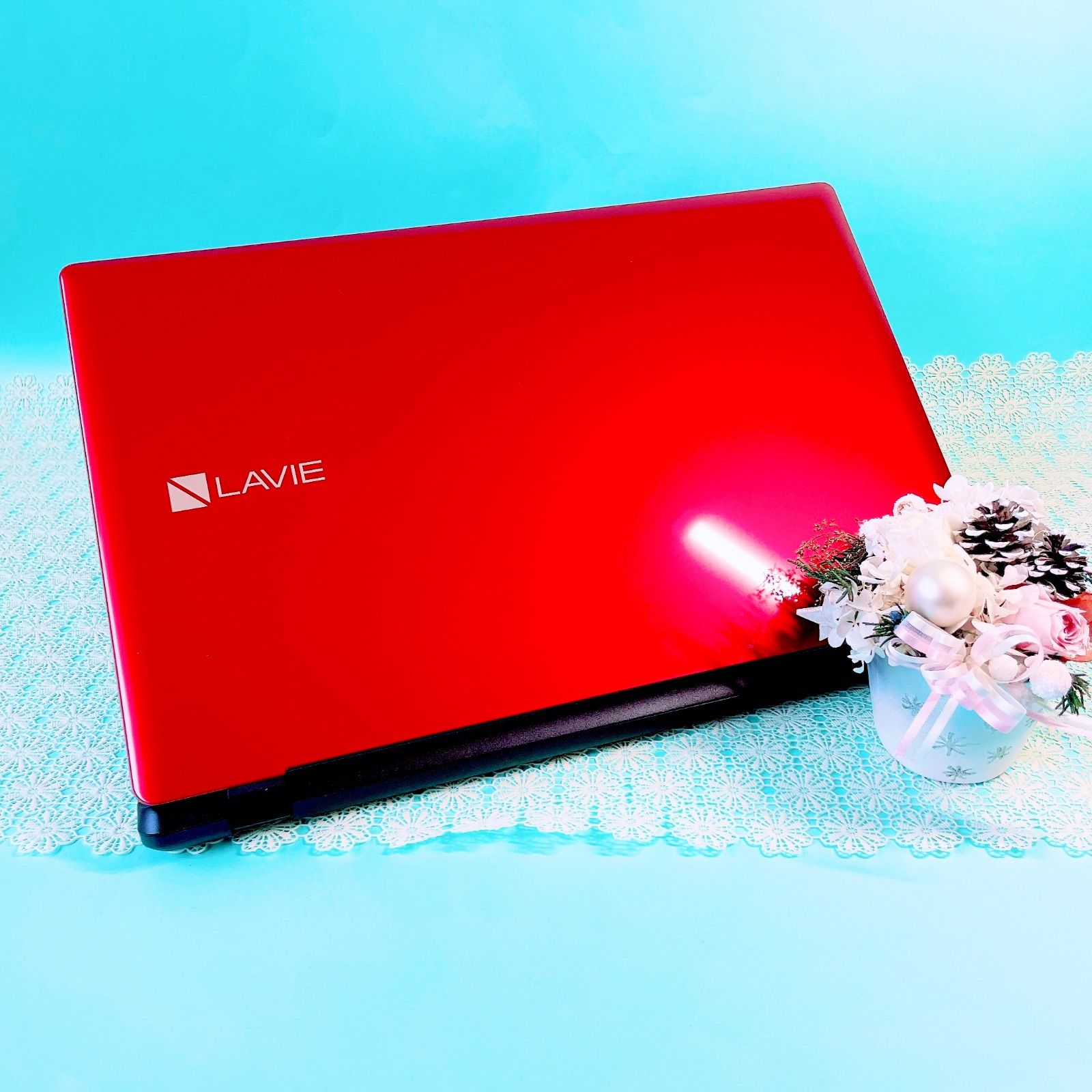 たっぷり大容量1TB❣️初期設定済みですぐ使える✨️薄型ノート