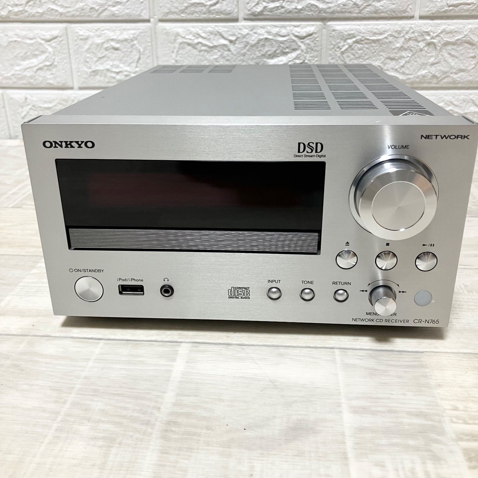 美品 オンキョー CR-N765ネットワーク CDレシーバー ONKYO リモコン付