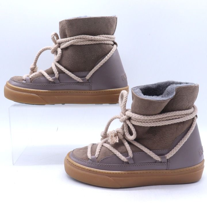 イヌイキ ブーツ 裏ボア ブランド シューズ 靴 レディース 36サイズ