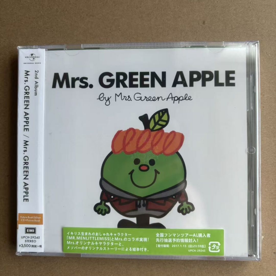 Mrs. GREEN APPLE 2nd Album 絵本付き 即購入可】Mrs. GREEN APPLE 2nd
