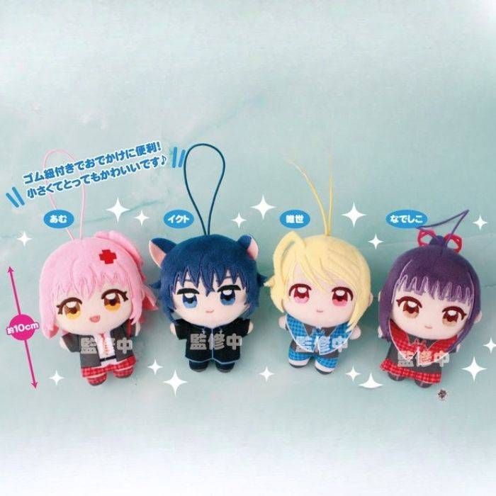 しゅごキャラ！ ぬいぷりけmini 全4種コンプリートセット 約10cm