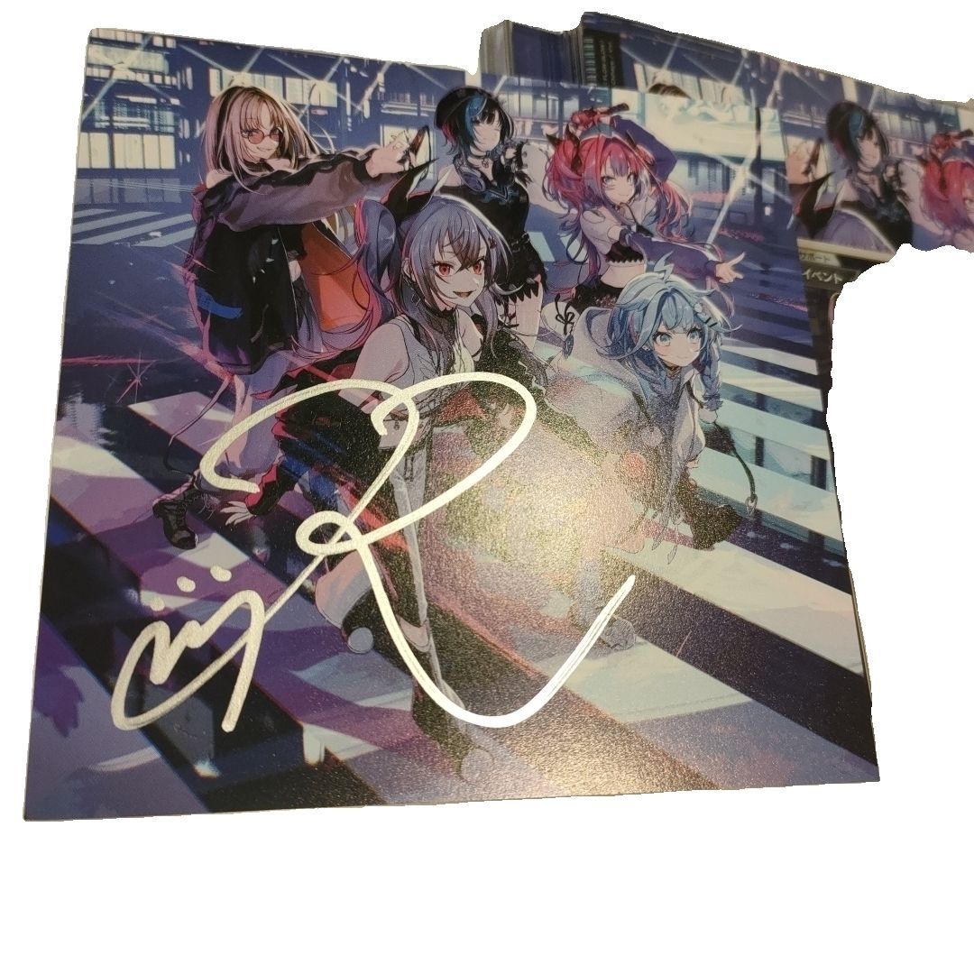 FLOW GLOW ホロライブ 響咲リオナ 直筆サイン 1stアルバム 限定盤