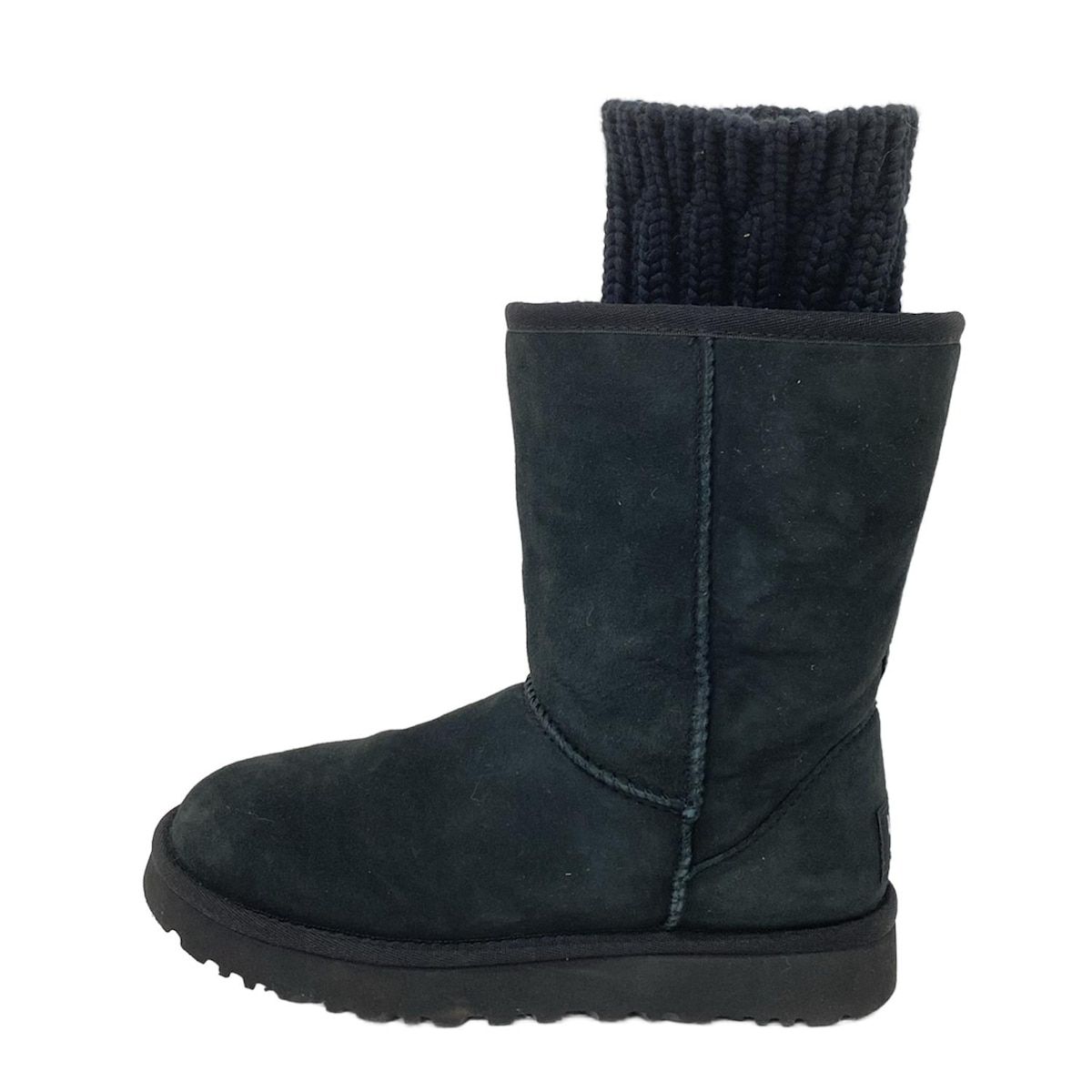 UGG(アグ) ショートブーツ 23 レディース サカイ ニット クラシック