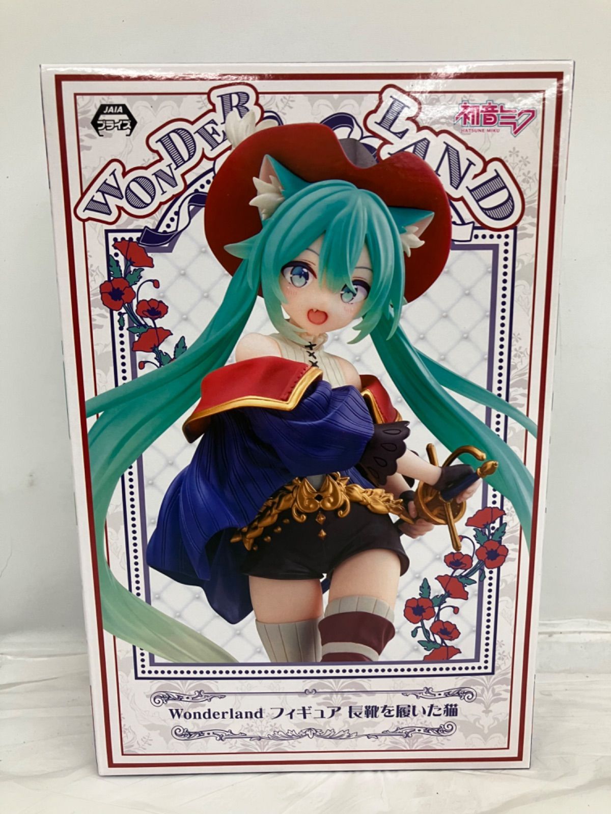 未開封 初音ミク Wonderland フィギュア 長靴を履いた猫 5個セット