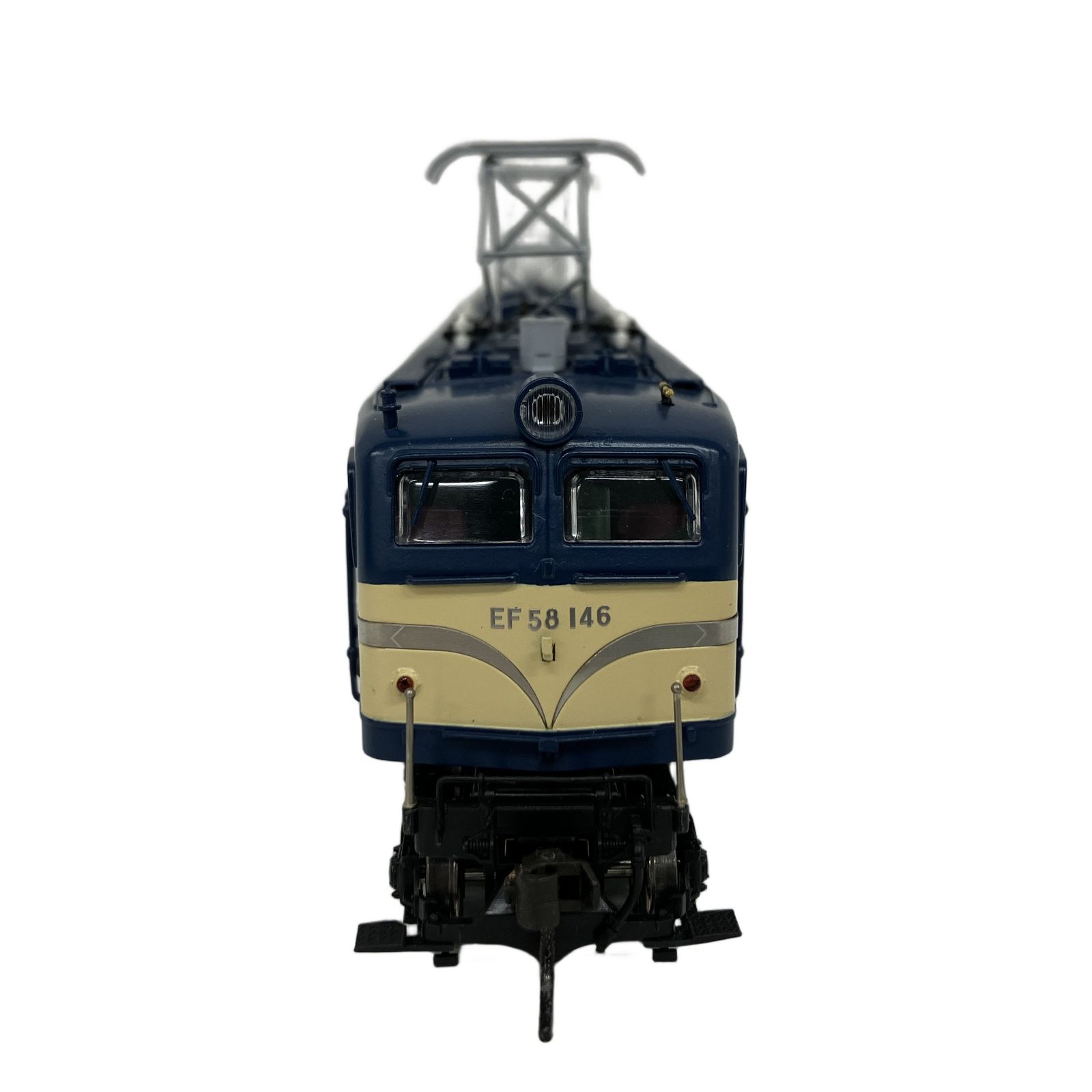 天賞堂 HOゲージ 72002 EF58形電気機関車(原型小窓) 青/クリーム