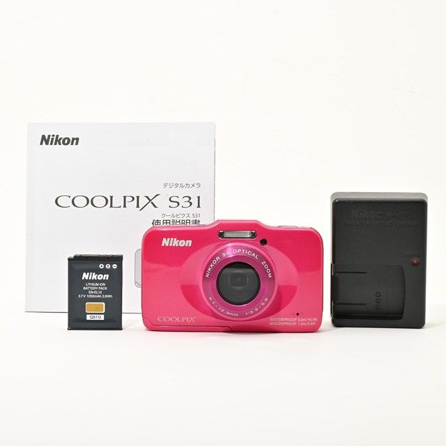 Nikon COOLPIX S31 ピンク 動作確認済み Amazon | Nikon デジタル