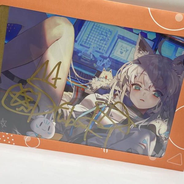 直筆ポストカード 白上フブキ 活動4周年記念 Amazon.co.jp: 白上フブキ