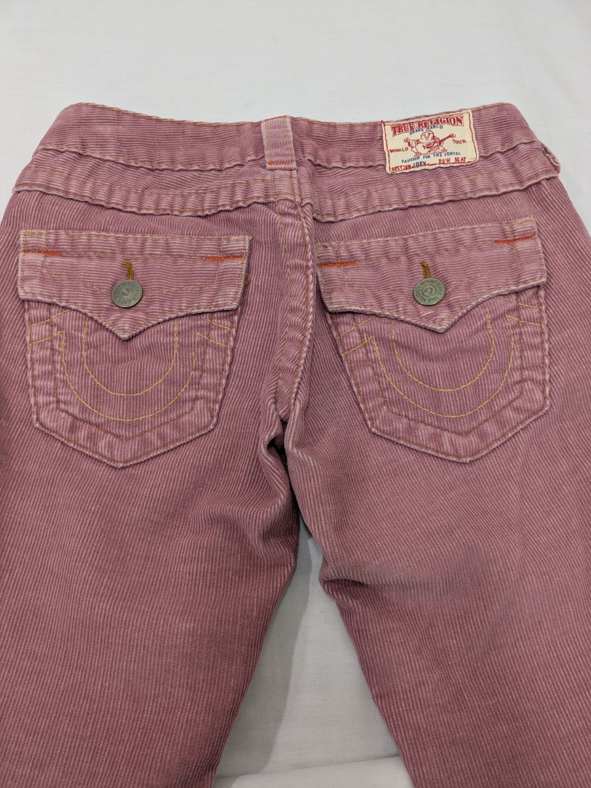 TRUE RELIGION トゥルーレリジョン コーデュロイフレアパンツ ブーツ